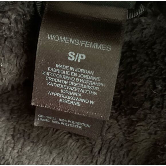 THE NORTH FACE OSO basic BLACK Fleece Jacket Coat women’s S - Picture 3 of 9